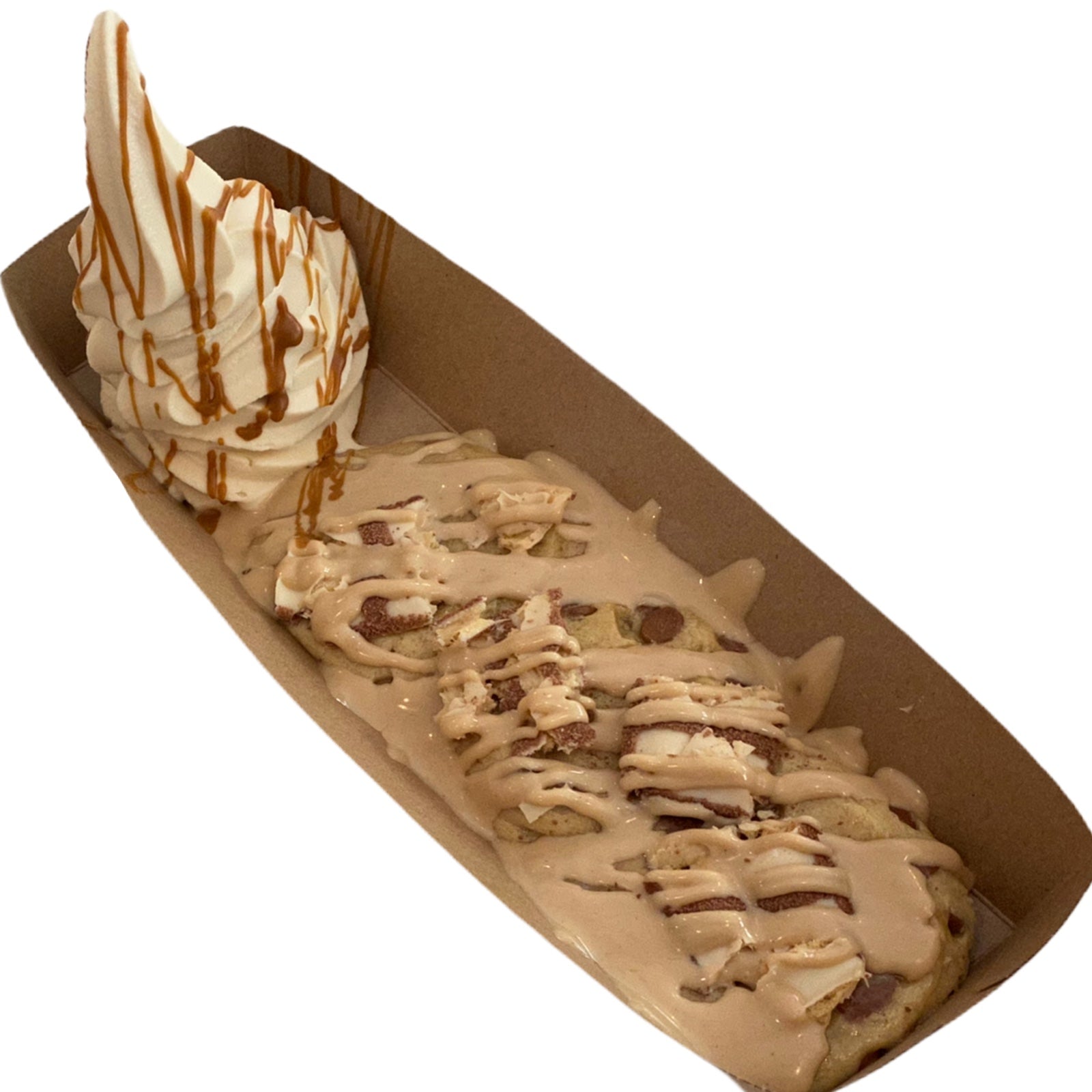 Warm Kinder Bueno Cookie Dough