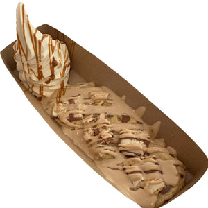 Warm Kinder Bueno Cookie Dough